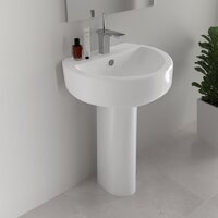 Умывальник Sanita Luxe Best ВКС WB.PD/Best/55-C/WHT.G/S1 - Превью изображения №13 — Интернет-Магазин TECNO.BY
