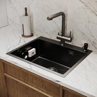 Кухонная мойка Axus LS-6050BD - Превью изображения №13 — Интернет-Магазин TECNO.BY