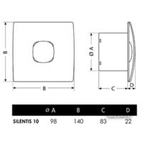 CATA Silentis 10 Inox T Image #3