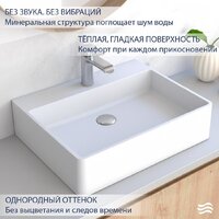 Умывальник Lauter Silenta 21S551PW (Pure White) - Превью изображения №3 — Интернет-Магазин TECNO.BY