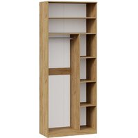 Трия Хилтон комбинированный с 2 дверьми исп.2 (дуб крафт золотой/графит матовый) Image #5