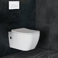 Roxen Cube Bidet в комплекте с инсталляцией StounFix Dual Fresh 6 в 1 577477 (кнопка: белый глянец) Image #11