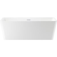 Wellsee DeSire 159,5x77 231501001 (отдельностоящая ванна белый глянец, экран, ножки, сифон-автомат хром) Image #1