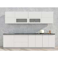 Интерлиния Мила Матте 2.9 А (белый/белый/кастилло темный)