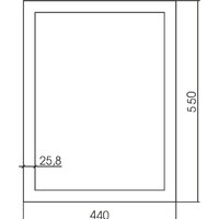 Mixline Зеркало Магнат 547297 (серебро) Image #2