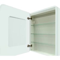  Континент Шкаф с зеркалом Elliott Led 55x80 (левый) - Превью изображения №3 — Интернет-Магазин TECNO.BY
