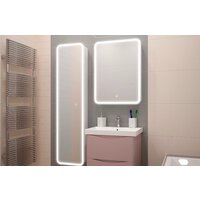  Континент Шкаф с зеркалом Elliott Led 55x80 (левый) - Превью изображения №4 — Интернет-Магазин TECNO.BY