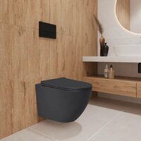 Lauter Augsburg с жест. сиденьем Soft Close 21109EC + Breez 21GN7072BM (черный матовый, скрытое крепление) Image #10