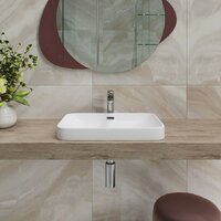 Lauter 21441A + клапан 21190W + сифон 21635W (белый матовый) Image #5