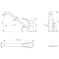 Omoikiri Kado-BE (ваниль) Image #2