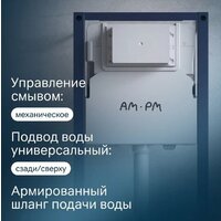 Унитаз подвесной Lauter Augsburg 21109EC + I012709 + I090138 (черный матовый с кнопкой смыва черный матовый) - Превью изображения №13 — Интернет-Магазин TECNO.BY