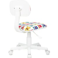 Бюрократ CH-W201NX (белый монстры/пластик белый) Image #4