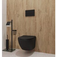 Унитаз подвесной Lauter Sulzdorf + Breez 21GN7072BM (черный с микролифтом) - Превью изображения №13 — Интернет-Магазин TECNO.BY