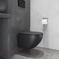 Унитаз подвесной Lauter Sulzdorf + Breez 21GN7072BM (черный с микролифтом) - Превью изображения №17 — Интернет-Магазин TECNO.BY