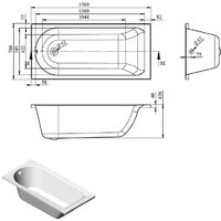 Bonito Home Bora 150x70 BH-BO-801-150/St (с ножками) Image #4