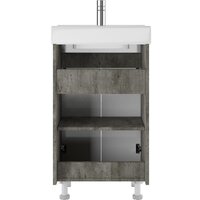 Айсберг Тумба под умывальник Енисей 50 Мечта без ящика (бетон) Image #4