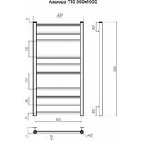 TERMINUS Аврора П10 500x1000 нп (сатин) Image #2