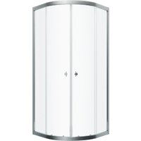 Saniteco SNT-803 90х90 без поддона (хром/прозрачное стекло)