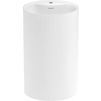 Wellsee Coquillage 232802000 (отдельностоящий, с отверстием под смеситель, цвет матовый белый)