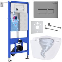 Roxen Antares Tornado в комплекте с инсталляцией StounFix Dual Fresh 6 в 1 968322 (кнопка: хром матовый) Image #1