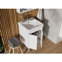 Акватон Тумба под умывальник Сканди Doors 45 1A278701SD010 (белый) Image #7