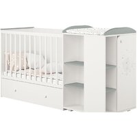 Polini Kids French 800, Teddy, с комодом (белый/серый) Image #4