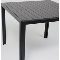 Садовый стол AksHome Sicily 90x90x73 (сталь-черная/черный) - Превью изображения №11 — Интернет-Магазин TECNO.BY