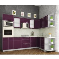 Интерлиния Мила Пластик 1.68x2.8 правая (слива/слива глянец/опал светлый)