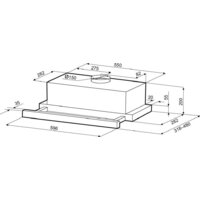 Кухонная вытяжка Krona Kamilla T Sensor 600 КА-00008306 (черный) - Превью изображения №15 — Интернет-Магазин TECNO.BY