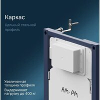 Унитаз подвесной Lauter Augsburg 21109EC + I012709 + I090101 (черный матовый с кнопкой смыва белый глянцевый) - Превью изображения №15 — Интернет-Магазин TECNO.BY