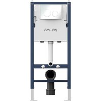 Lauter Augsburg 21109EC + I012709 + I090101 (черный матовый с кнопкой смыва белый глянцевый)