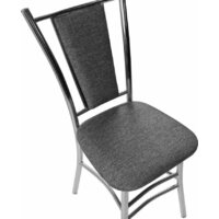 ВВР Марсель (серый/хром, рогожка) Image #2