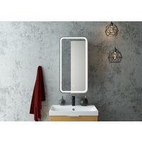  Континент Шкаф с зеркалом Elliott Led 40х80 L - Превью изображения №6 — Интернет-Магазин TECNO.BY