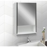 Doratiz Шкаф с зеркалом Doratiz Астра 50 R 2711.032 (белый/венге) Image #5