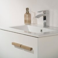 Lauter Тумба под умывальник Adri 59 + 21674A (белый глянец, с органайзером 32) Image #8