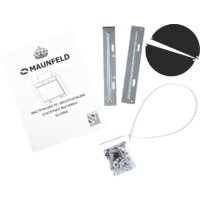 MAUNFELD Gloria 90 (нержавеющая сталь/черное стекло) Image #15