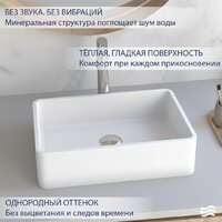 Умывальник Lauter Ravia 21R451PW (Pure White) - Превью изображения №3 — Интернет-Магазин TECNO.BY
