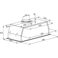 Кухонная вытяжка Exiteq EX-6076 (белый) - Превью изображения №10 — Интернет-Магазин TECNO.BY