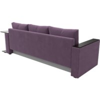 Лига диванов Атланта Лайт стол справа 254 112484 (микровельвет, сиреневый) Image #5