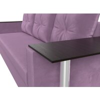 Лига диванов Атланта Лайт стол справа 254 112484 (микровельвет, сиреневый) Image #7