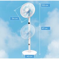 Вентилятор Evolution AirLeaf AL-813R Smart - Превью изображения №14 — Интернет-Магазин TECNO.BY