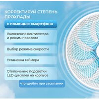 Вентилятор Evolution AirLeaf AL-813R Smart - Превью изображения №13 — Интернет-Магазин TECNO.BY