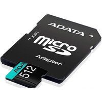 ADATA Premier Pro AUSDX512GUI3V30SA2-RA1 microSDXC 512GB (с адаптером) Image #3