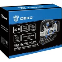Электролобзик Deko DKJS20V PRO 085-1328 (с 1-им АКБ) - Превью изображения №5 — Интернет-Магазин TECNO.BY