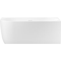 Wellsee Belle Spa 150x75 235702002 (пристенная ванна (правая) белый глянец, экран, каркас, сифон-автомат глянцевый белый) Image #1
