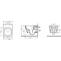 Керамин Тобаго R МЛ Slim (с жестким сиденьем и микролифтом) Image #4