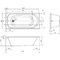 Ванна Asten Readle Weber AR0420-15070 - Превью изображения №5 — Интернет-Магазин TECNO.BY