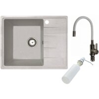 БелЭворс Mila L + смеситель W74004-3 + дозатор L405H (белый)