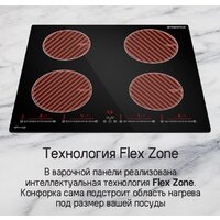 Варочная панель MAUNFELD CVI594SBK Inverter - Превью изображения №15 — Интернет-Магазин TECNO.BY