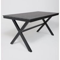 Садовый стол AksHome Florence 160x80x77 (сталь-черная/черный) - Превью изображения №12 — Интернет-Магазин TECNO.BY